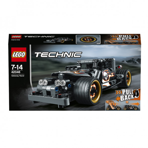 Конструктор LEGO Technic 42046 Гоночный автомобиль для побега в Тольятти