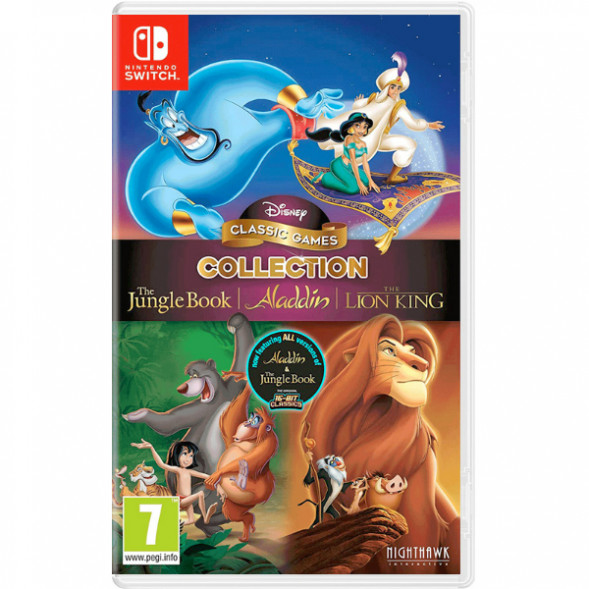 Игра Disney Classic Games: Jungle Book, Aladdin and The Lion King [Nintendo Switch, английская версия] в Тольятти
