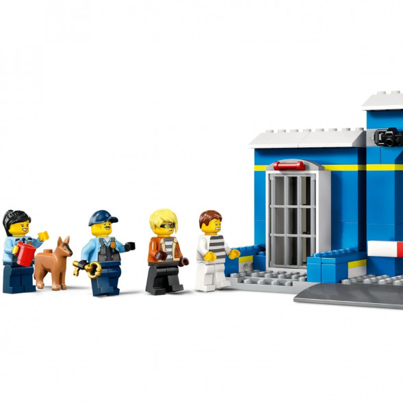 Конструктор LEGO City 60370 Побег из полицейского участка в Тольятти