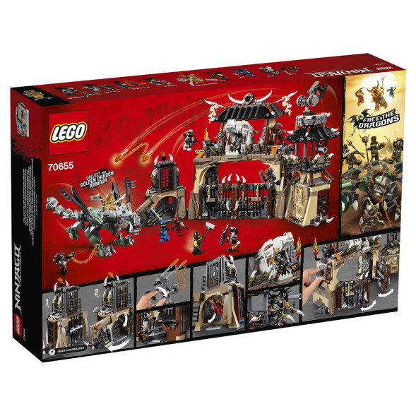 Конструктор LEGO Ninjago 70655 Пещера драконов в Тольятти
