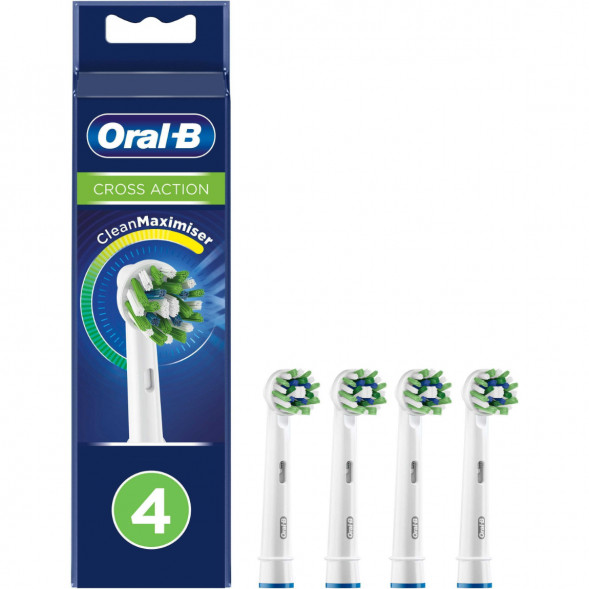 Насадки на зубные щетки Oral-B Cross Action, 4 шт. в Тольятти