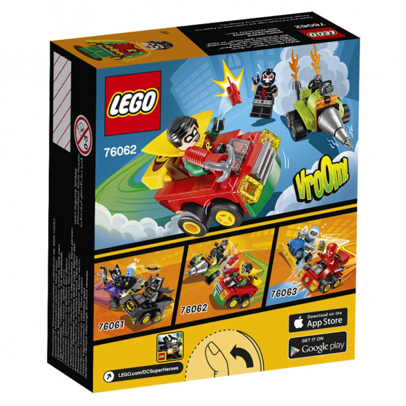 Конструктор LEGO Super Heroes 76062 Робин против Бэйна в Тольятти
