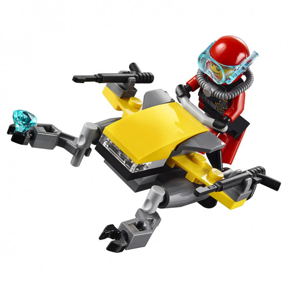 Конструктор LEGO City Deep Sea Explorers 60090 Глубоководный скутер в Тольятти