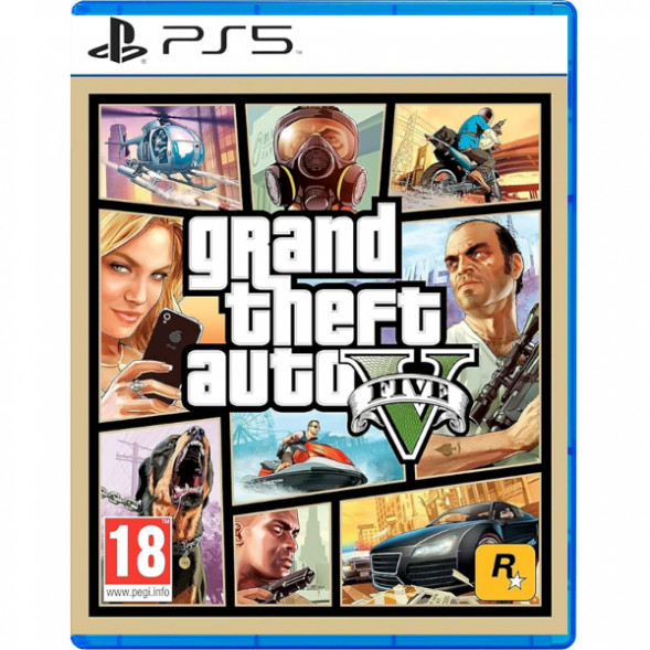 Игра Grand Theft Auto V (GTA 5) [PS5, русские субтитры] в Тольятти