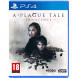Игра A Plague Tale: Innocence [PS4, русские субтитры] в Тольятти