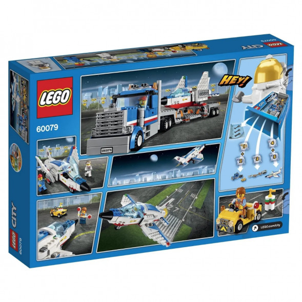 Конструктор LEGO City Space Port 60079 Транспортер для учебных самолетов в Тольятти