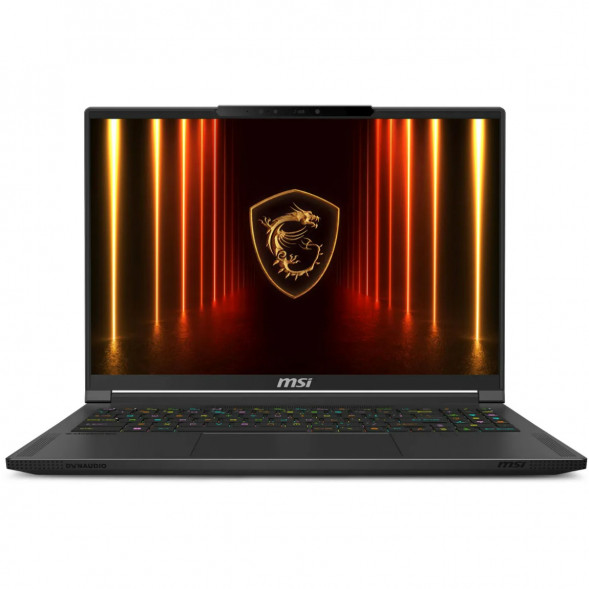 Ноутбук MSI Stealth A16 AI+ A3HWHG-239XRU (16&amp;quot;, OLED, AMD Ryzen AI 9 365 2ГГц, 10 ядер, 32ГБ LPDDR5x, 1ТБ SSD, NVIDIA GeForce RTX 5070 Ti, без ОС), черный в Тольятти