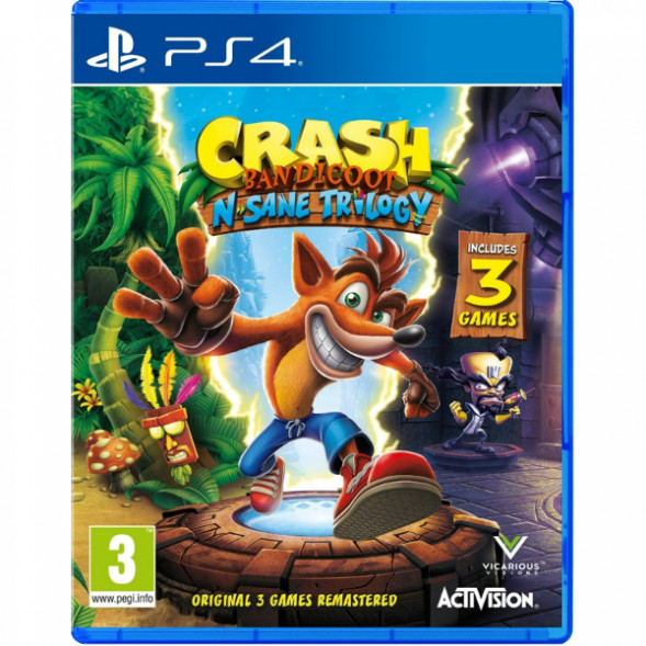 Игра Crash Bandicoot N-Sane Trilogy для PlayStation 4 в Тольятти