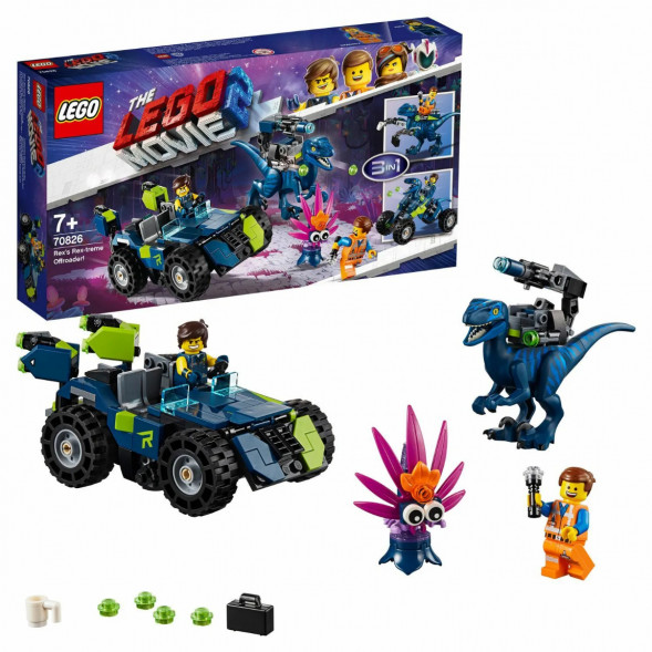 Конструктор LEGO Movie 70826 Рэкстремальный внедорожник Рэкса в Тольятти