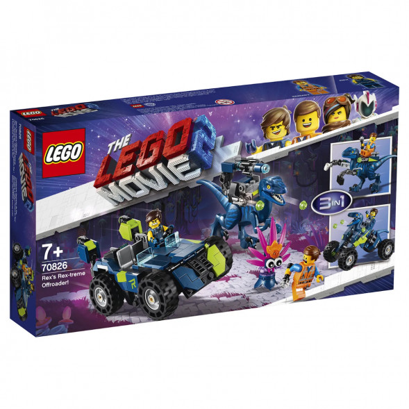 Конструктор LEGO Movie 70826 Рэкстремальный внедорожник Рэкса в Тольятти