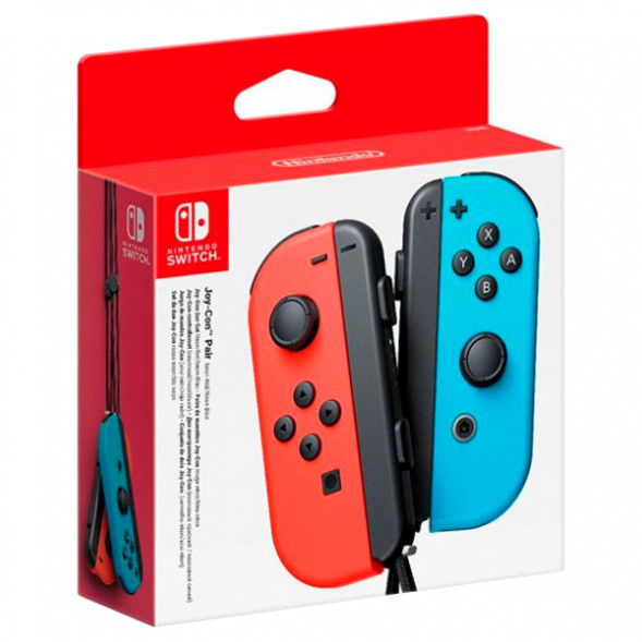 Геймпад Nintendo Switch Joy-Con controllers Duo, красный/синий в Тольятти
