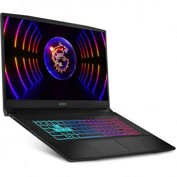 Ноутбук MSI Katana 17 B13VEK-1622XRUY (17.3&amp;quot;, IPS, Intel Core i7 13620H 2.4ГГц, 10 ядер, 16ГБ DDR5, 512ГБ SSD, NVIDIA GeForce RTX 4050 - 6 ГБ, FreeDOS), черный в Тольятти