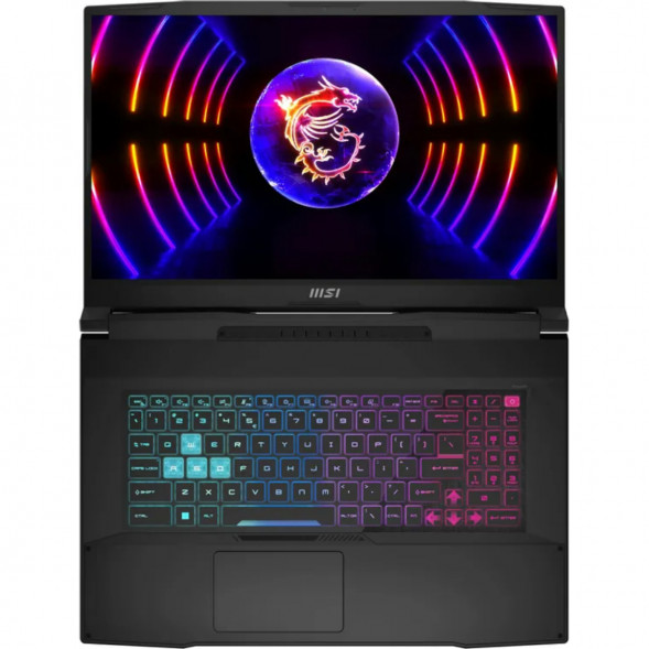 Ноутбук MSI Katana 17 B13VEK-1622XRUY (17.3&amp;quot;, IPS, Intel Core i7 13620H 2.4ГГц, 10 ядер, 16ГБ DDR5, 512ГБ SSD, NVIDIA GeForce RTX 4050 - 6 ГБ, FreeDOS), черный в Тольятти
