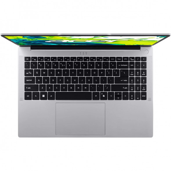 Ноутбук Aser Aspire Lite 15 AL15-53P-56PA (15.6&amp;quot;, IPS, Intel Core 5 120U, 10 ядер, 16 ГБ DDR4, 512 ГБ SSD, Intel Graphics, без ОС), серебристый в Тольятти