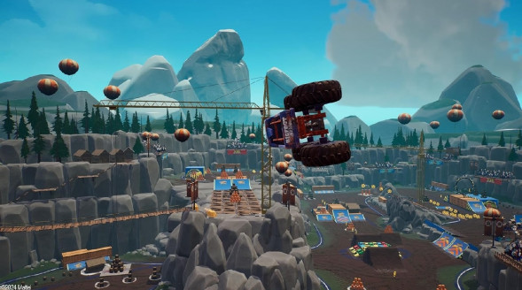 Игра Hot Wheels Monster Trucks: Stunt Mayhem [Nintendo Switch, английская версия] в Тольятти