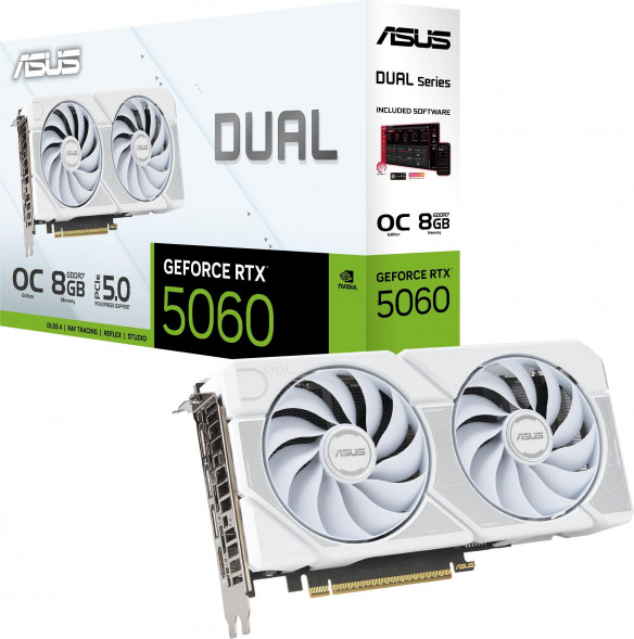 Видеокарта Asus RTX 5060 8 ГБ RTL (90YV0N15-M0NA00) в Тольятти