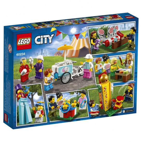 Конструктор LEGO City Town 60234 Комплект минифигурок Весёлая ярмарка в Тольятти