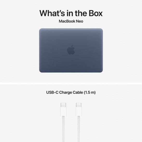 Ноутбук Apple MacBook Neo MHFG4 (A18 Pro 5-Core GPU, 8/512GB), Синий/Indigo в Тольятти