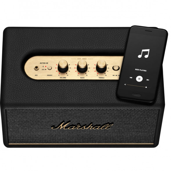 Портативная колонка Marshall Acton III, Black в Тольятти