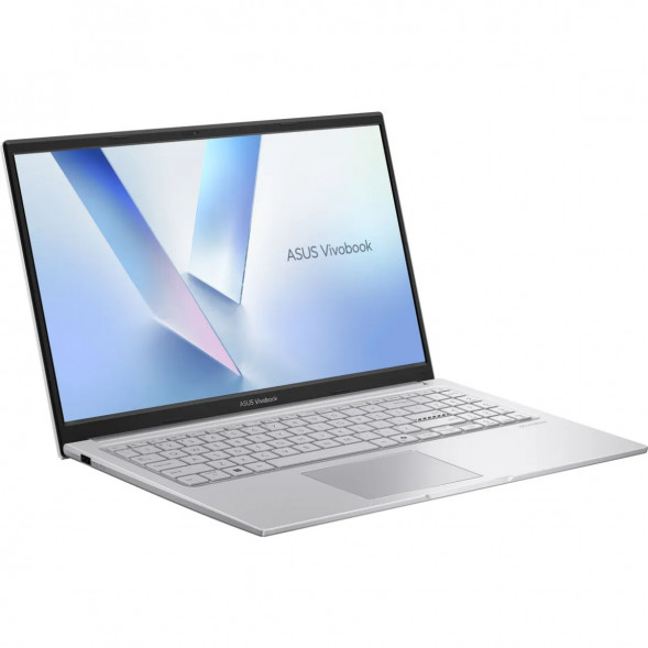 Ноутбук ASUS Vivobook 15 X1504MA-BQ224 (15.6&amp;quot;, IPS, Intel Core 5 320 1.5ГГц, 6 ядер, 8ГБ DDR5, 512ГБ SSD, Intel Graphics, без ОС), серебристый в Тольятти