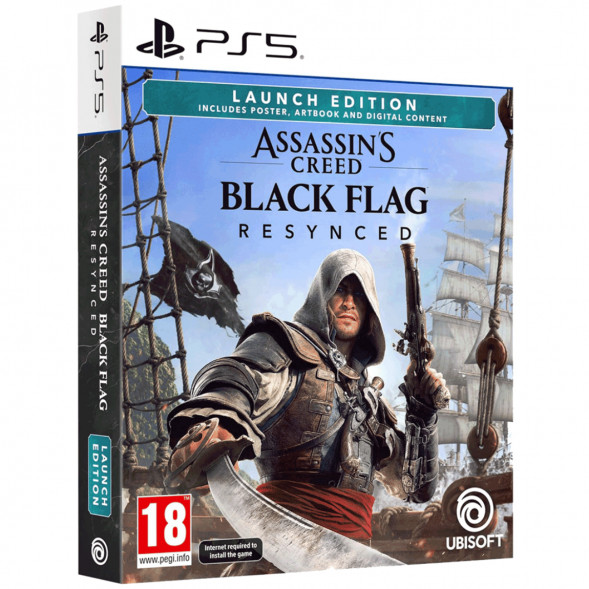 Игра Assassin&amp;#039;s Creed: Black Flag Resynced. Launch Edition [PS5, русские субтитры] в Тольятти