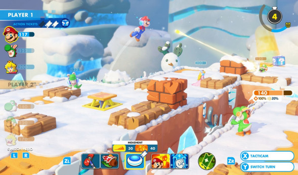 Игра Mario Rabbids: Kingdom Battle. Gold Edition [Nintendo Switch, английская версия] в Тольятти