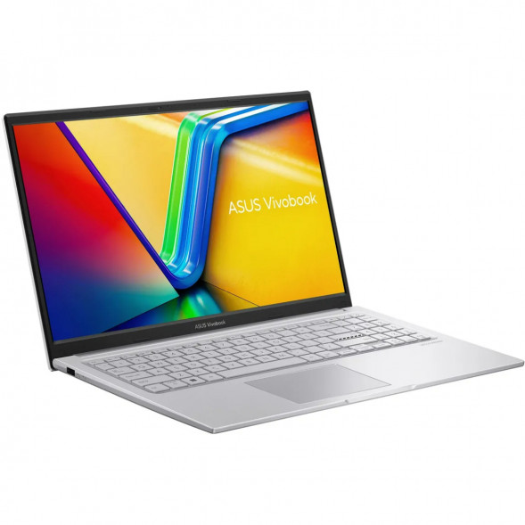Ноутбук ASUS Vivobook 15 X1504VA-BQ4172 (15.6&amp;quot;, IPS, Intel Core 5 120U 1.4ГГц, 10 ядер, 8ГБ DDR5, 512ГБ SSD, Intel Graphics, без ОС), серебристый в Тольятти