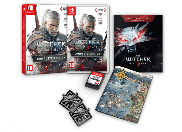 Игра Witcher 3 Wild Hunt Complete Edition (Ведьмак 3: Дикая Охота - Полное Издание) (Русская версия) для Nintendo Switch в Тольятти