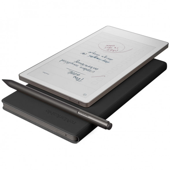 Графический планшет reMarkable Paper Pro Move + Стилус MarkerPlus + Чехол BookFolio Premium Leather, Black в Тольятти