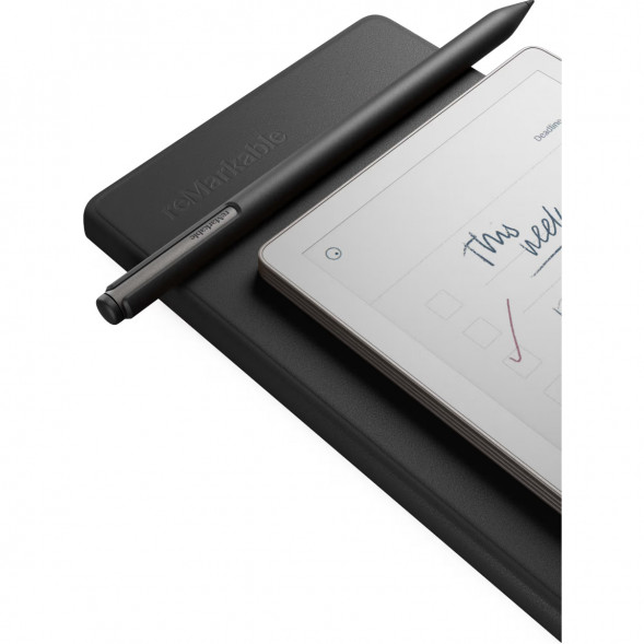 Графический планшет reMarkable Paper Pro Move + Стилус MarkerPlus + Чехол BookFolio Premium Leather, Black в Тольятти