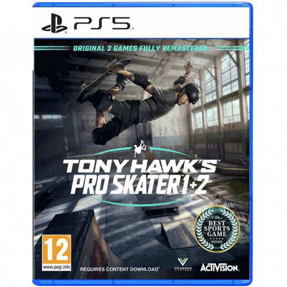 Игра Tony Hawk&amp;#039;s Pro Skater 1+2 [PS5, английская версия] в Тольятти