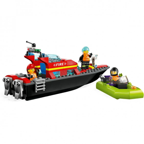 Конструктор LEGO City 60373 &amp;quot;Пожарно-спасательная лодка&amp;quot;, 144 деталей в Тольятти