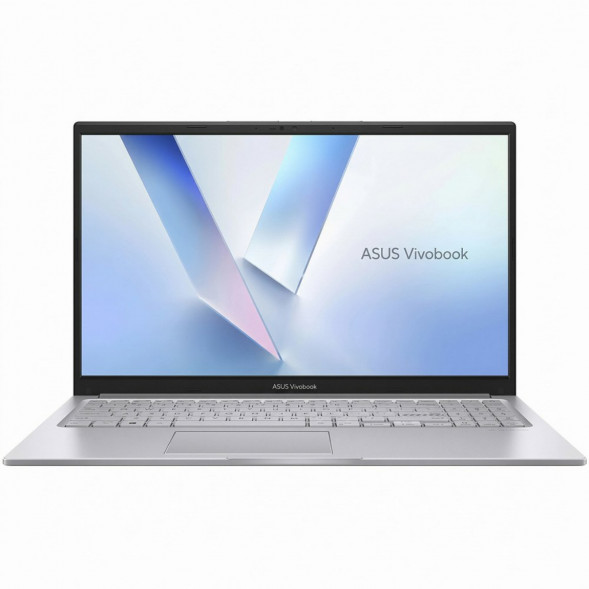 Ноутбук ASUS Vivobook 15 X1504MA-BQ058 (15.6&amp;quot;, IPS, Intel Core 5 320 1.5ГГц, 6 ядер, 16ГБ DDR5, 512ГБ SSD, Intel Graphics, без ОС), серебристый в Тольятти