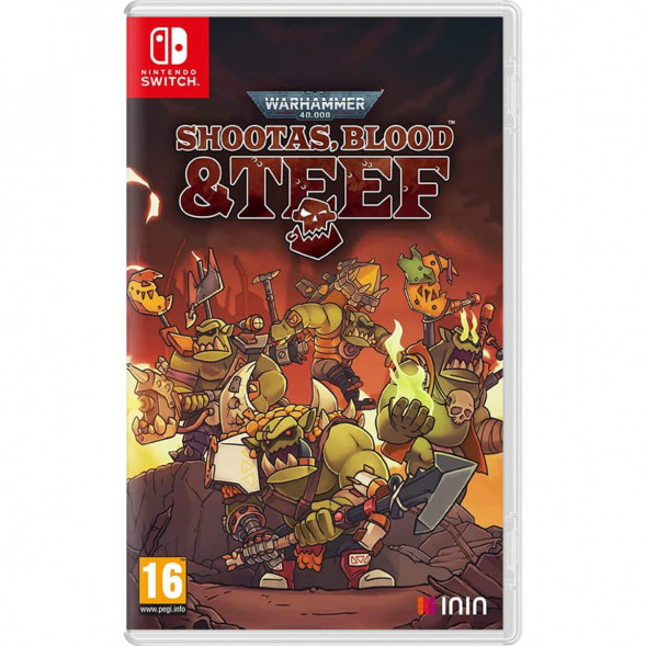 Игра Warhammer 40,000: Shootas, Blood &amp;amp; Teef [Nintendo Switch, русские субтитры] в Тольятти
