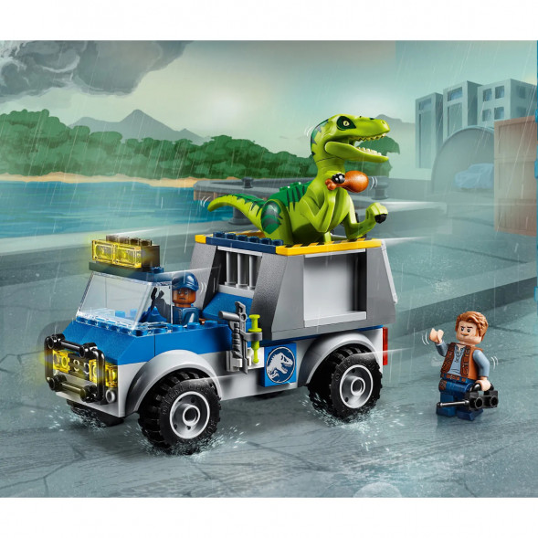 Конструктор LEGO Juniors 10757 Грузовик спасателей для перевозки раптора в Тольятти