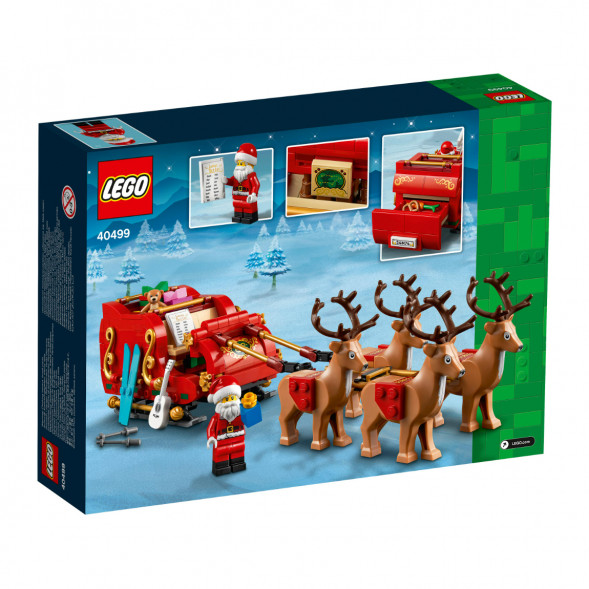 Конструктор LEGO Коллекционные наборы 40499 Сани Деда Мороза в Тольятти
